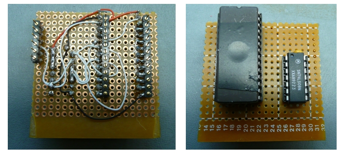 Socket and prototype board to adapt the new coming 27C256