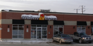 Visite du St-Hubert Express de Cowansville