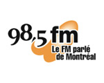 Lien vers le 98.5FM de Montréal