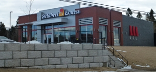 Visite du St-Hubert Express de Rothesay au Nouveau-Brunswick