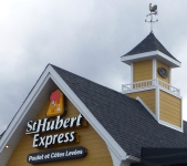 Visite du St-Hubert Express de St-Lin-Laurentides