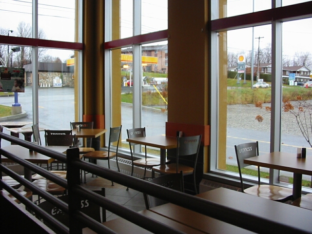 Photo du restaurant et prêt pour la photo suivante